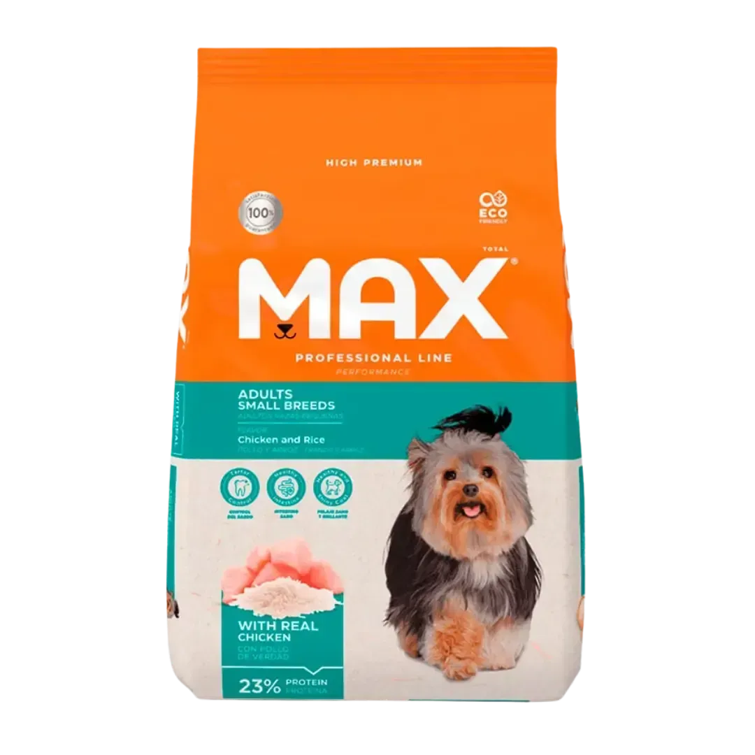 Total Max Razas Pequeñas